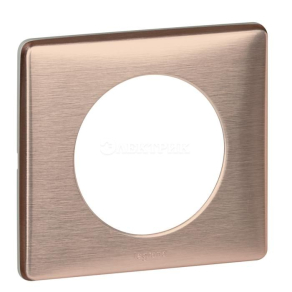 068991  Рамка - Программа Celiane - 1 пост - Медь