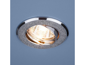 Точечный светильник 611A SH SL (серебро блеск/хром)