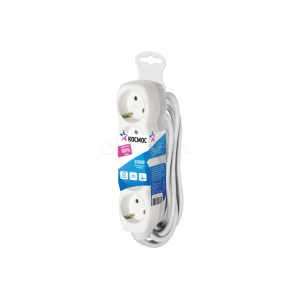 Удлинитель 4х3м ПВС 3х1 с заземл. Космос YKsm3m-4g-Z(K)