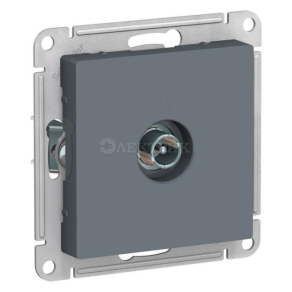 Механизм розетки TV ATLAS DESIGN проходной 4DB грифель SchE ATN000792