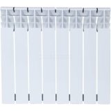 ROMMER Plus BM 500 8 секций радиатор биметаллический (RAL9016)