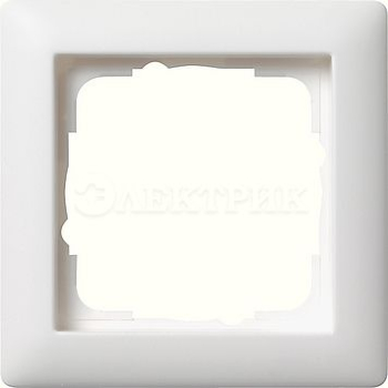 Бел матовый Рамка 1-ая Standard 55 GIRA