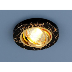 Точечный светильник 2050 BK/GD (черный/золото)