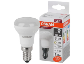 Лампа светодиодная LED Value LV R39 40 5SW/830 5Вт рефлектор матовая E14 230В 10х1 RU OSRAM 4058075582514