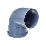 Отвод ВК ПП 110х87, коробка ,серый  РТП 36670