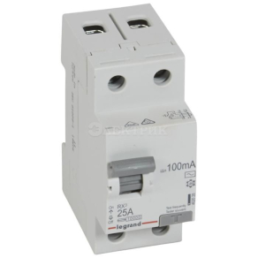 402028  RX3 ВДТ 100мА 25А 2П AC