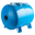 STW-0003-000050 STOUT Расширительный бак,гидроаккумулятор 50л ,горизонтальный (цвет синий)