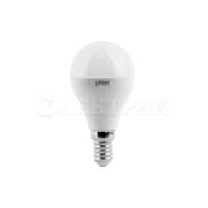 Лампа светодиодная LED Elementary Globe 6Вт E14 2700К Gauss LD53116