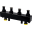 SDG-0018-004002 STOUT Стальной распределительный коллектор 2 отопительных контура с гидравлическим разделителем DN 25