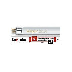 Лампа люминесцентная 94 100 NTL-T4-06-840-G5 Navigator 4607136941007
