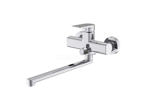 Смеситель для ванны с длинным изливом, Bridge, IDDIS, BRDSB02i10WA