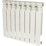 ROMMER Profi 500 (AL500-80-80-100) 8 секции радиатор алюминиевый (RAL9016)