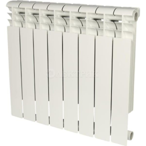 ROMMER Profi 500 (AL500-80-80-100) 8 секции радиатор алюминиевый (RAL9016)