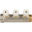 SMB 6851 013403 STOUT Коллектор распределительный 1", 3 отвода 3/4"ЕК