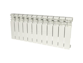 ROMMER Profi 350 (AL350-80-80-080) 12 секций радиатор алюминиевый (RAL9016)