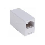 Проходник комп. гнездо-гнездо 8P-8C бел. Rexant 03-0101
