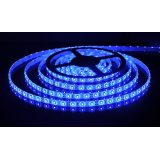 Светодиодная лента 3528/60 LED 4.8W IP65 [белая подложка] синий свет