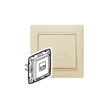 774185  Розетка HDMI для аудио/видеоустройств - Valena - слоновая кость