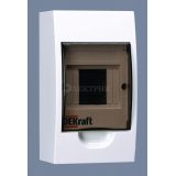 Корпус пластиковый навесной 4мод. ЩРН-П-4 20х11х9 IP41 SchE 31008DEK