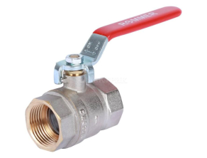 RBV-0001-0110325 ROMMER Шаровой кран 1" ВН/ВН, ручка рыча