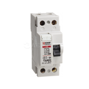 Выключатель диф. тока 2п 80A 30mA тип AC УЗО (эл-мех) ЭКФ elcb-2-80-30-em