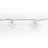 ULD-S0700-050/DTA WHITE IP20 SNOWFLAKES-1 Гирлянда светодиодная с контроллером «Снежинки-1», 50 свет